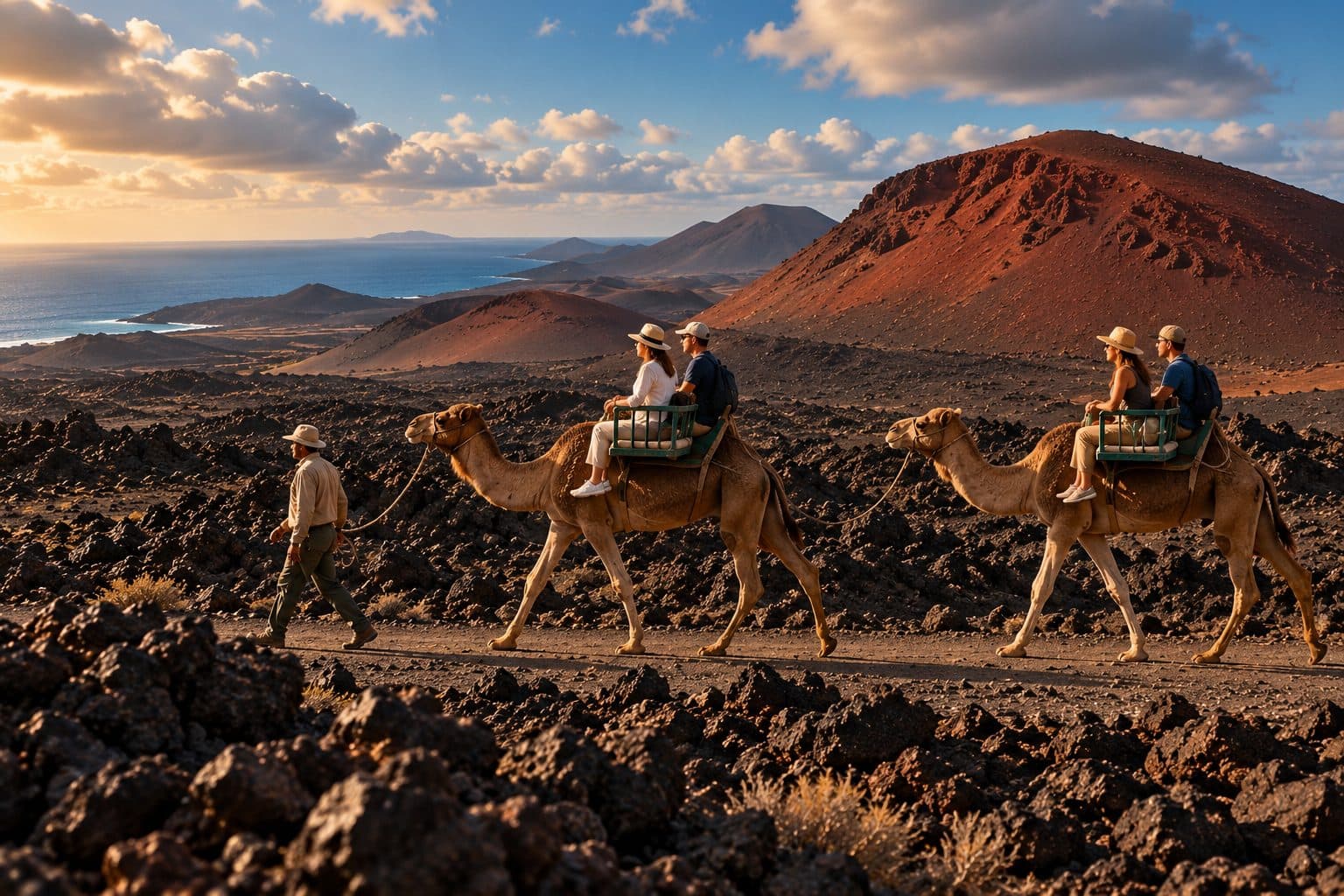 Camel rides in Lanzarote