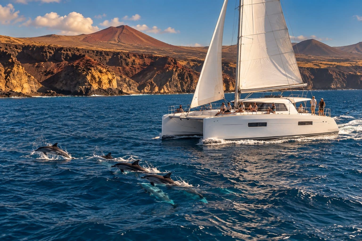 Catamaran trips in Lanzarote